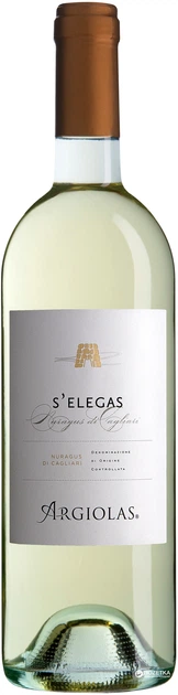 Вино Argiolas Nuragus di Cagliari Selegas DOC 2005 белое сухое 0.75 л (8010544210751) - Фото 1 Вино Argiolas Nuragus di Cagliari Selegas DOC 2005 белое сухое 0.75 л (8010544210751) - изображение 1