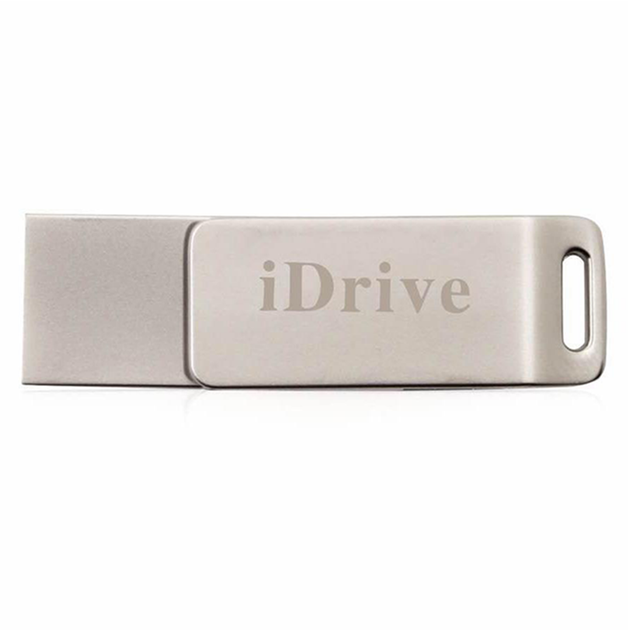 Флешка для iPhone и iPad 128GB IDRIVE Lightning / USB 2.0 - изображение 4
