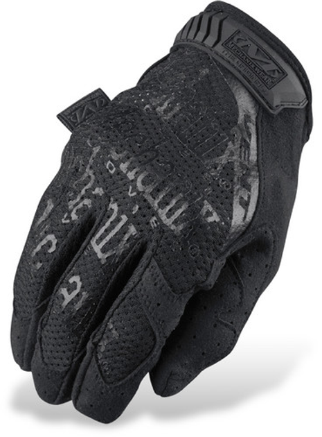 Тактичні рукавички механикс Mechanix The Original® Vent Covert Glove MGV-55 X-Large, Чорний - зображення 1