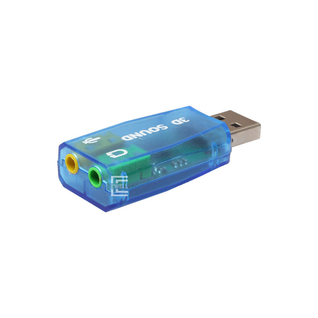 Звуковая карта Ewell USB 3D Sound, 2 Channel (EW063) - изображение 2