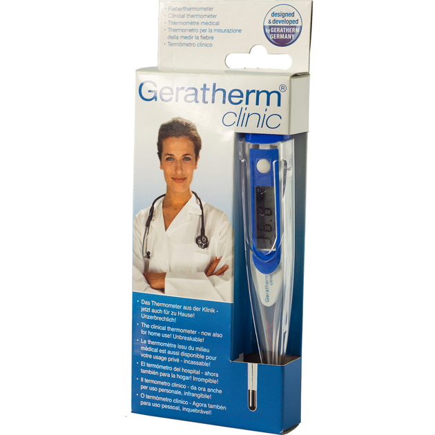 Термометр медичний електронний цифровий Geratherm (Гератерм) Clinic - изображение 1