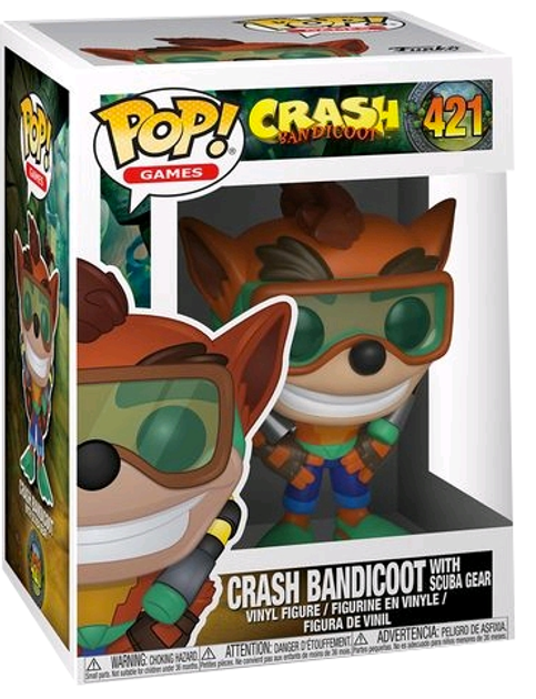 Crash bandicoot pop best sale figure