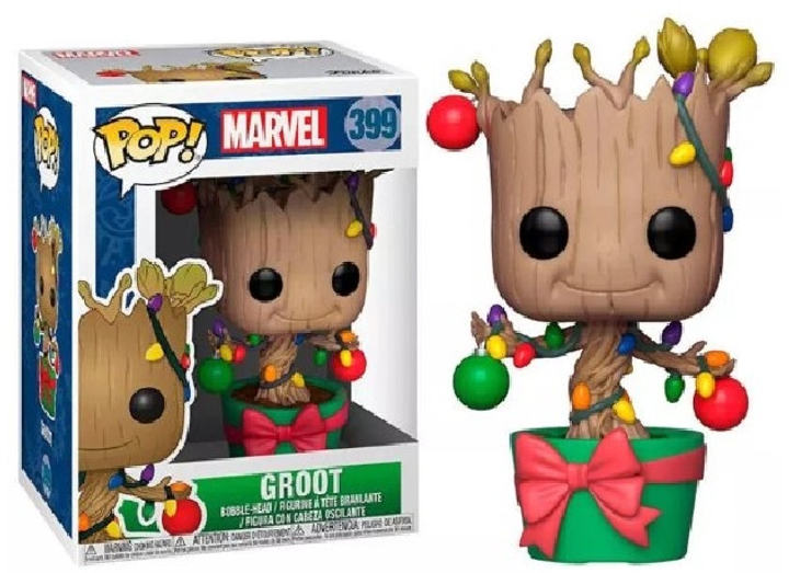 Фигурка Funko Pop Фанко Поп Грут Рождественский Стражи Галактики ...