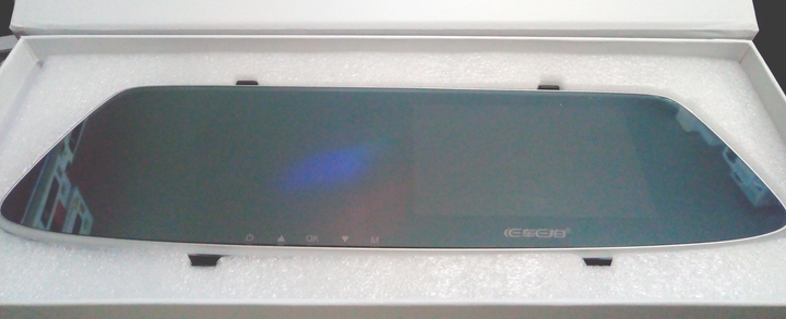 Зеркало заднего вида с видеорегистратором DVR A23 HD 1080p с двумя камерами - изображение 4