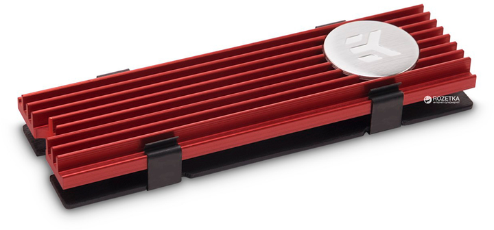 Радиатор EKWB EK-M.2 NVMe Heatsink Red (3830046991751) - изображение 1