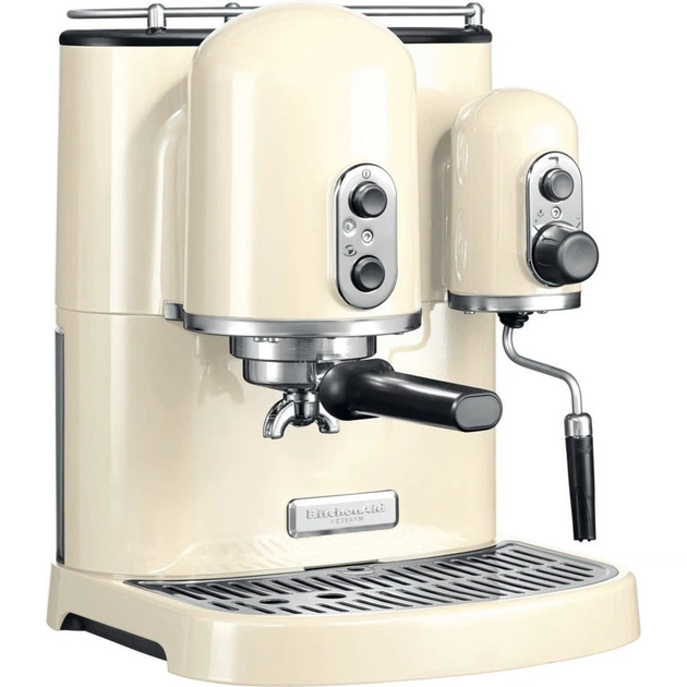 Еспресо-машина KitchenAid Artisan 5KES2102EAC (кремовий) - зображення 2