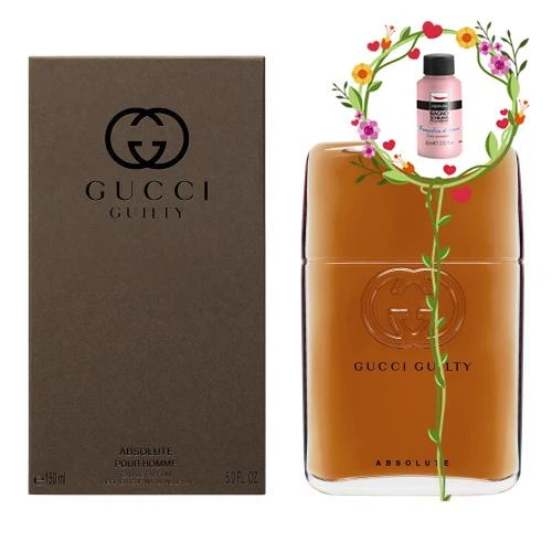 Чоловіча парфумерія GUCCI GUILTY ABSOLUTE POUR HOMME EDP SPRAY 150ML (8005610344218) - Фото 2 Чоловіча парфумерія GUCCI GUILTY ABSOLUTE POUR HOMME EDP SPRAY 150ML (8005610344218) - зображення 2
