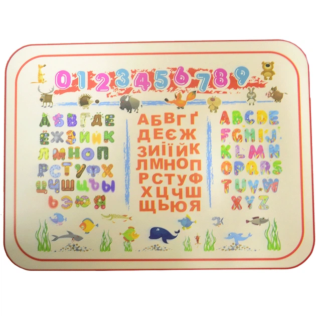 Дитяча парта OMMI Азбука Червоний - зображення 2