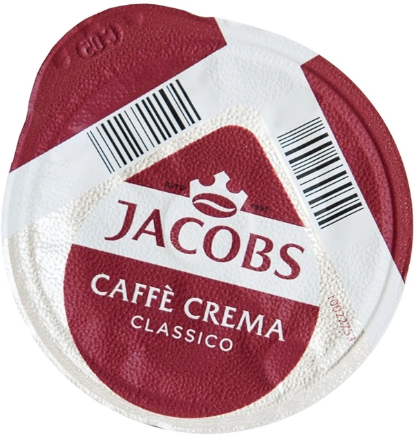 Кофе молотый в капсулах Tassimo Jacobs Caffe Crema Classico 112 г (8711000500378) - Фото 3 Кофе молотый в капсулах Tassimo Jacobs Caffe Crema Classico 112 г (8711000500378) - изображение 3