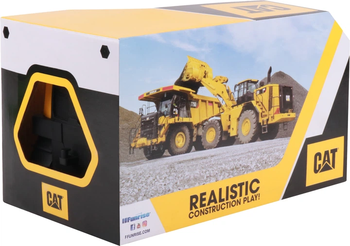 Pojazd Funrise CAT Spychacz budowlany 25 cm (021664820223) - obraz 8