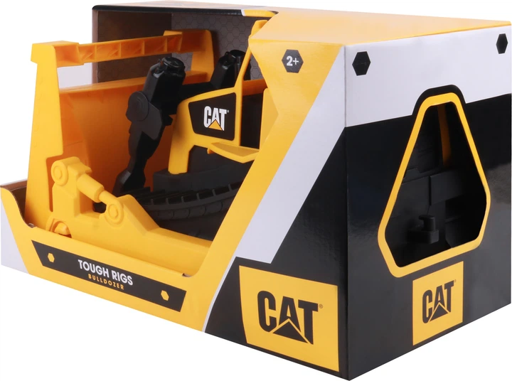 Zabawka Funrise CAT Duży spychacz budowlany 38 cm (82032) (0021664820322) - obraz 7