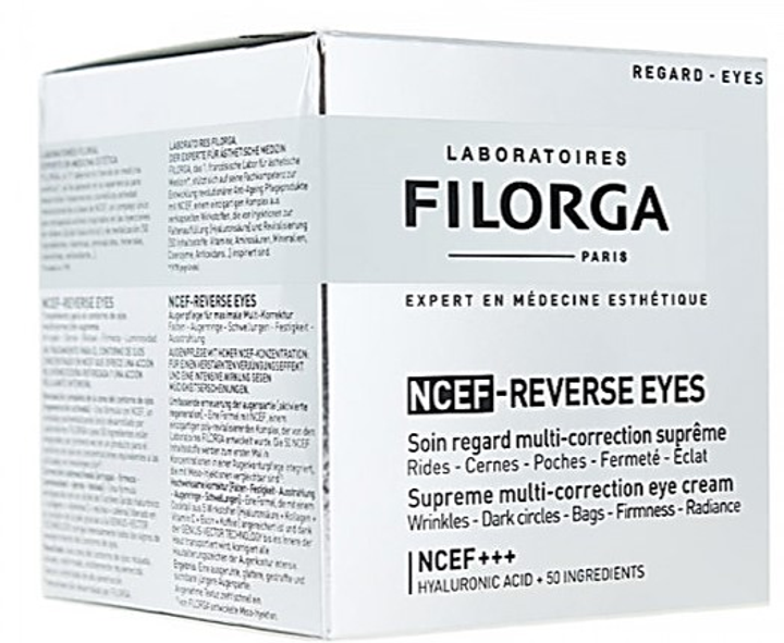 Крем для контура глаз Filorga NCTF-Reverse регенерирующий 15 мл (3540550009148) - изображение 2