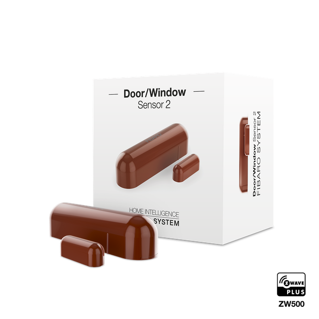 Датчик відкриття дверей/вікна і температури FIBARO Door/Window Sensor 2 Відкриття вікна/двері, Температура, (brown) коричневий - Фото 4 Датчик відкриття дверей/вікна і температури FIBARO Door/Window Sensor 2 Відкриття вікна/двері, Температура, (brown) коричневий - зображення 4