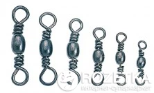 Вертлюг MiniMax Barrel Swivel №6 27 кг 10 шт. (YM-1707-6) - Фото 1 Вертлюг MiniMax Barrel Swivel №6 27 кг 10 шт. (YM-1707-6) - зображення 1