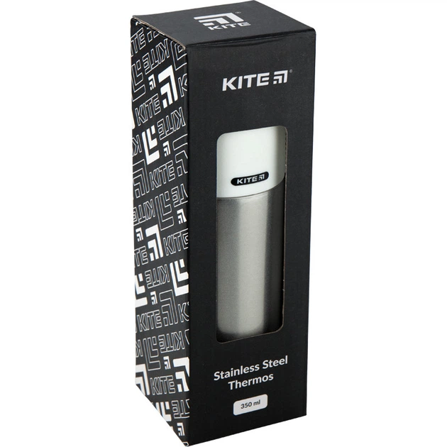 Термос Kite Pearl серебряный 350 мл K19-302-02, 42563 - изображение 2