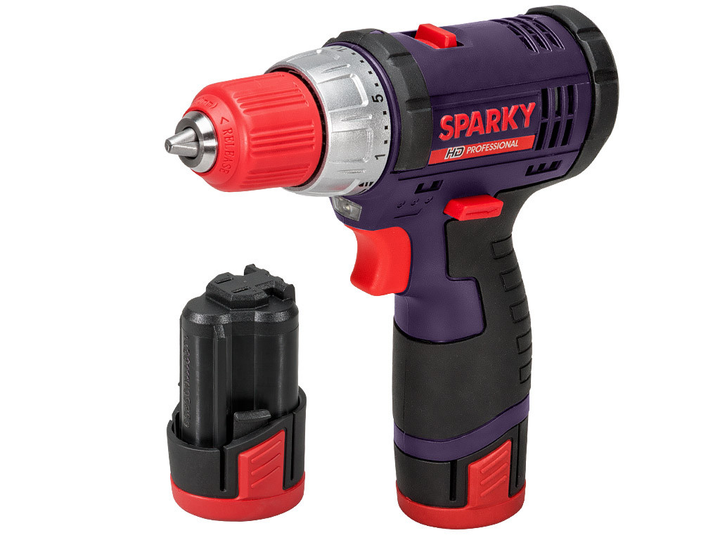Шуруповерт аккумуляторный Sparky BR2 10,8Li-C HD (12000194651) – фото ...