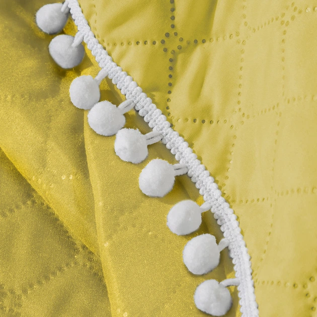 Покрывало Design Стеганое Cathy M&M 7331 220x240 см Желтое (5900811887331) - изображение 3