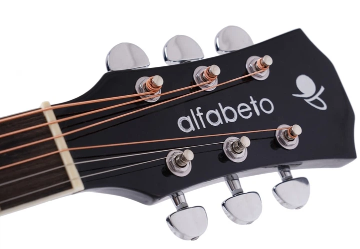 Электроакустическая гитара Alfabeto SOLID WMS41EQ ST + чехол - изображение 4