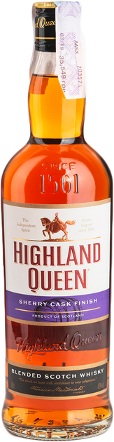 Віскі Highland Queen Sherry Cask Finish 0.7 л 40% (3328640121952) - зображення 1