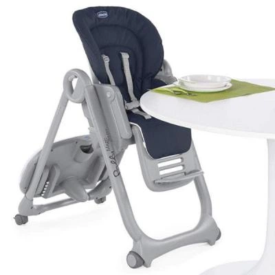 Стульчик для кормления Chicco Polly Magic RELAX синий (79502.39) - изображение 5