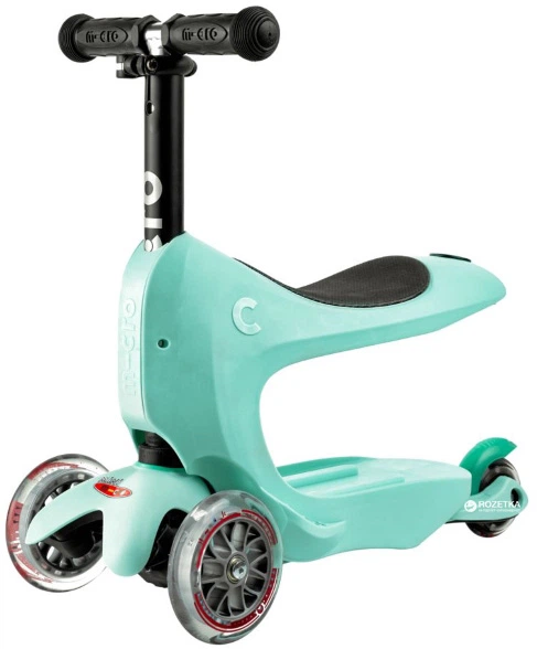 Самокат Micro Mini 2Go Deluxe Plus Mint (MMD031) (7640108563309) - зображення 5