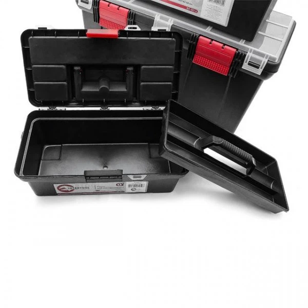 Комплект ящиков для инструментов, 3 шт INTERTOOL BX-0003 - Фото 5 Комплект ящиков для инструментов, 3 шт INTERTOOL BX-0003 - изображение 5