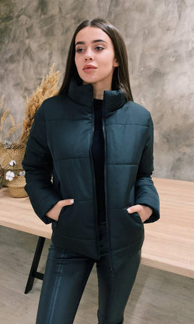 Куртка женская демисезонная КML 0020/2 XS-S (42-44) Зеленый (KML - 0020/2 A) - изображение 3