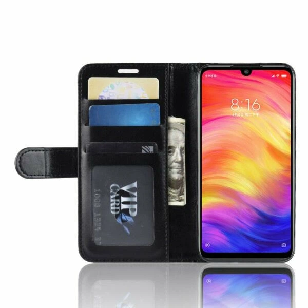 Классический чехол-книжка Deexe Wallet Style для Xiaomi Redmi Note 7 / Redmi Note 7 Pro - Black - Фото 6 Классический чехол-книжка Deexe Wallet Style для Xiaomi Redmi Note 7 / Redmi Note 7 Pro - Black - изображение 6