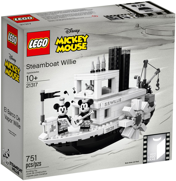 Конструктор LEGO Ideas Пароходик Вилли 751 деталей (21317) – игрушки с ...