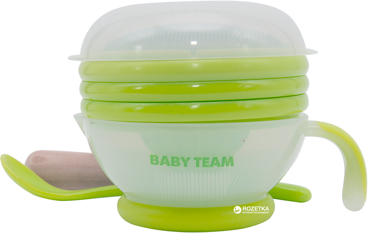 Набір для годування Baby Team Зелений (6095) - зображення 2