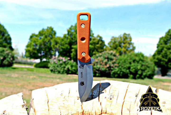 Туристичний ніж TOPS Knives CUB Compact Utility Knife Fixed CUB-01 (2000980419821) - зображення 2