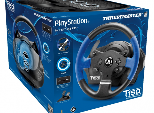 Руль и педали для PC/PS4 Thrustmaster T150 Force Feedback Official Sony licensed (4160628) - зображення 6