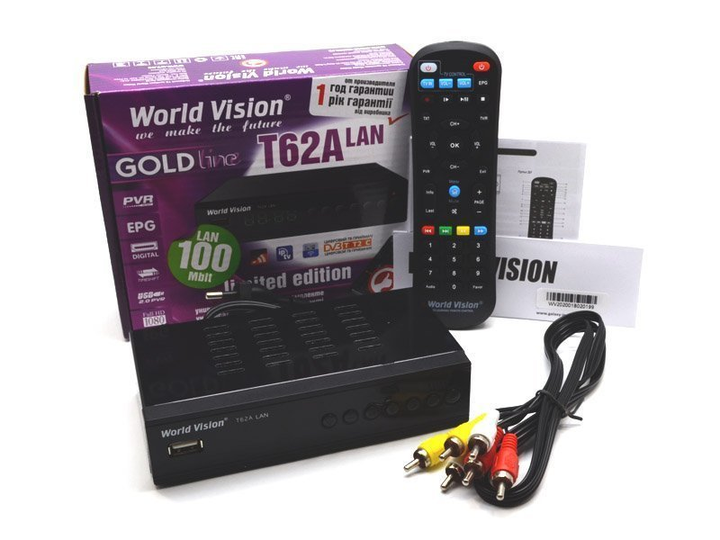 World vision t62a lan обзор