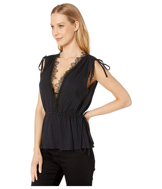 bcbg lace top