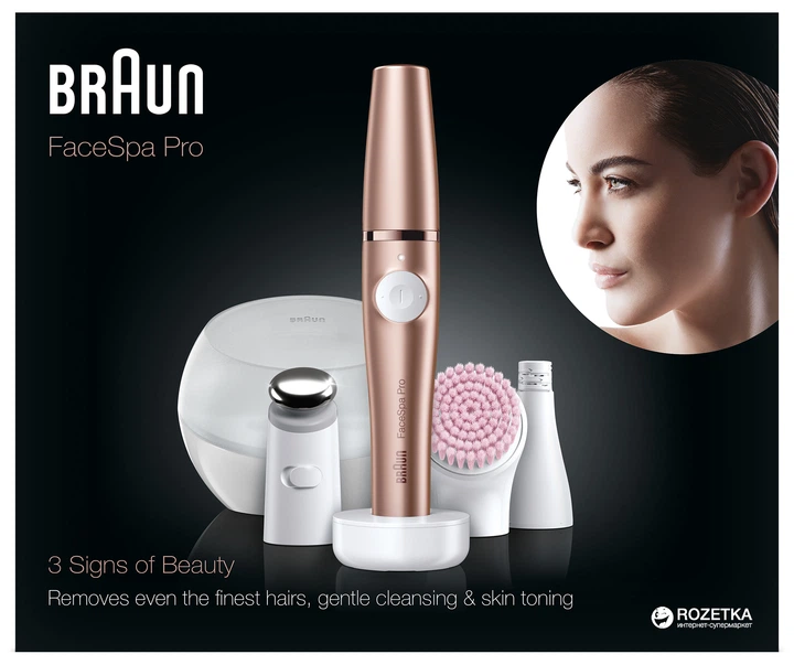 Zestaw do pielęgnacji twarzy BRAUN FaceSpa Pro 921 - obraz 6
