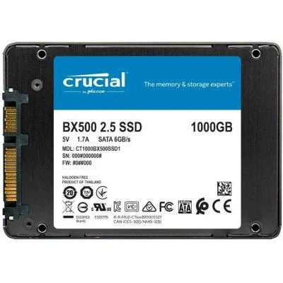 Накопитель ssd Crucial bx500 1tb 2.5