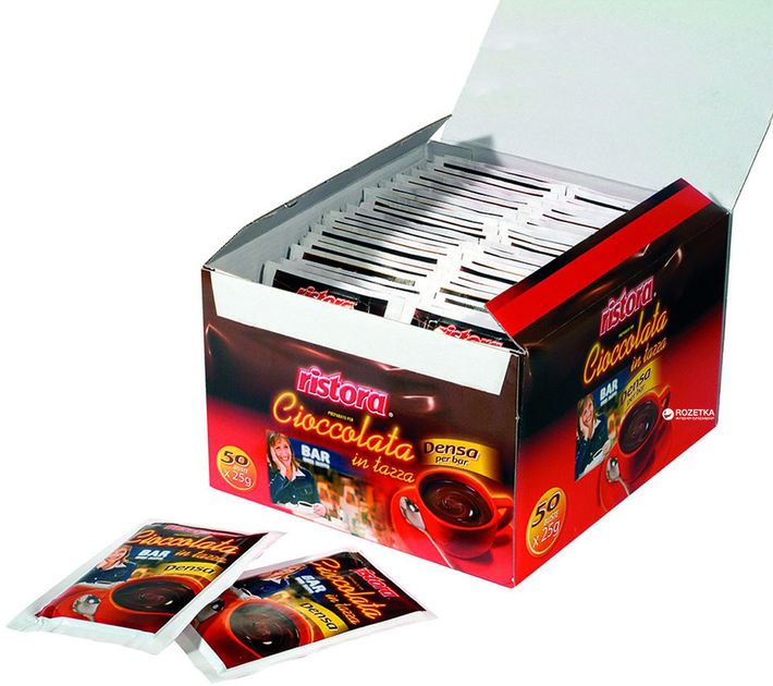 Горячий шоколад Ristora 50 шт х 25 г (8004990133009) – ROZETKA – купить в  Киеве с доставкой по Украине
