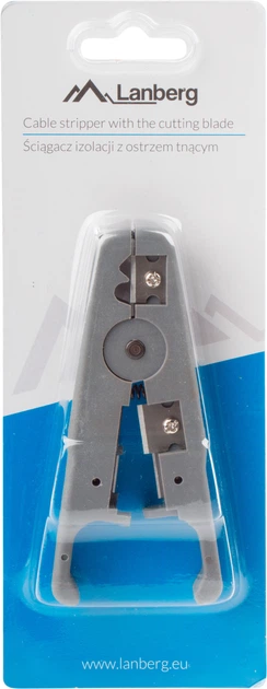 Багатофункціональний обтискний інструмент Lanberg NT-0101 для UTP STP Telephone та Data Cable (Z21858) - зображення 4