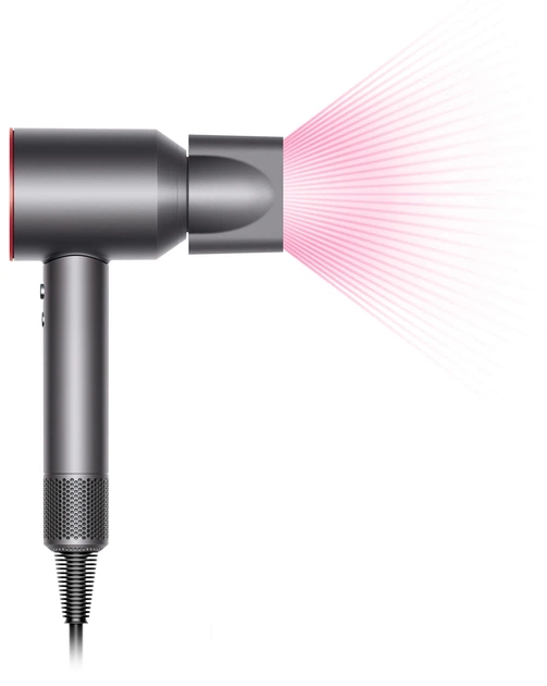 Фен Dyson Supersonic HD03 красный в чехле – фото, отзывы