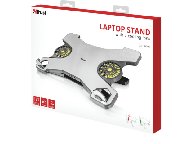Ноутбук для ноутбука Trust Notebook Cooling Stand Xstream - зображення 2