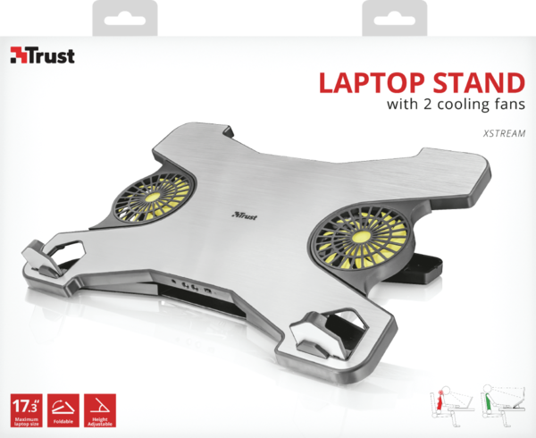 Ноутбук для ноутбука Trust Notebook Cooling Stand Xstream - зображення 3