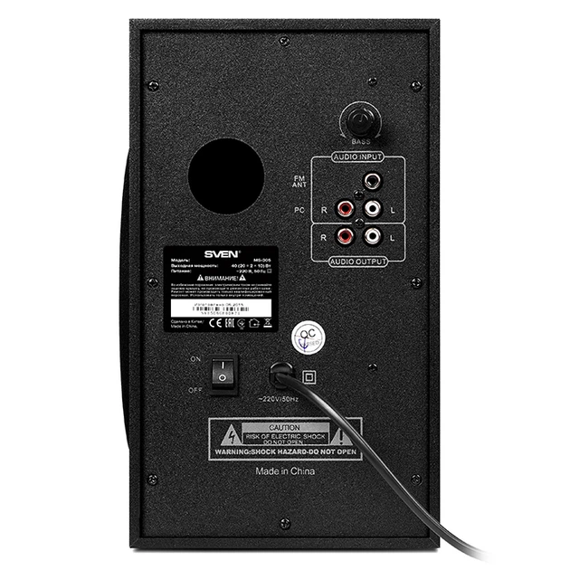 Колонки 2.1 SVEN MS-305 Bluetooth (USB, SD, FM) - Фото 7 Колонки 2.1 SVEN MS-305 Bluetooth (USB, SD, FM) - зображення 7