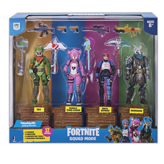 Fortnite squad mode store 4 figure pack