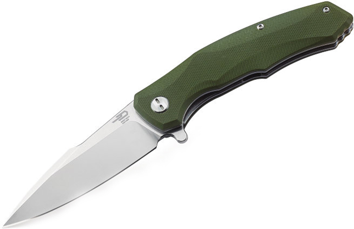 Нож складной Bestech Knife Warwolf Army Green (BG04B) - изображение 1