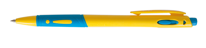 Ручка ZIBI шариковая автоматична синя 0,7 мм. (ZB.2101-01) - изображение 5