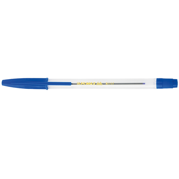 Ручка кулькова Buromax Корвіна синє чорнило (BM.8117-01) - зображення 3