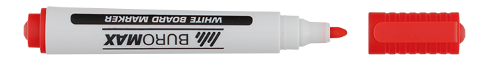 Набор маркеров Buromax 4 шт + губка для сухостираемых досок 2-4 мм (BM.8800-84) - изображение 4