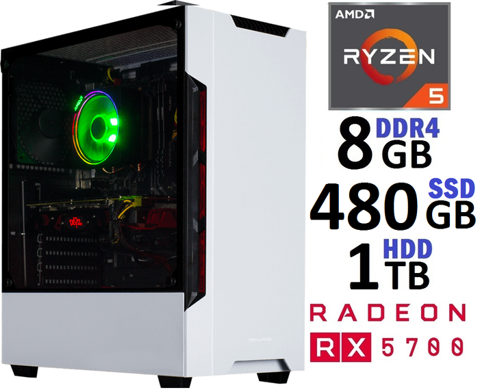 Ryzen 5 2600 RX 5700 V1