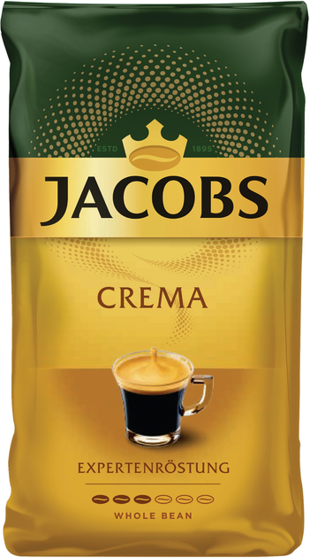 Акция на Кава в зернах Jacobs Crema 500 г от Rozetka