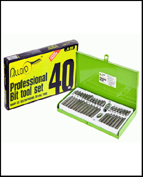 Набір біт 40 шт. (SPLINE,TORX) НБ-3840 Alloid - зображення 2